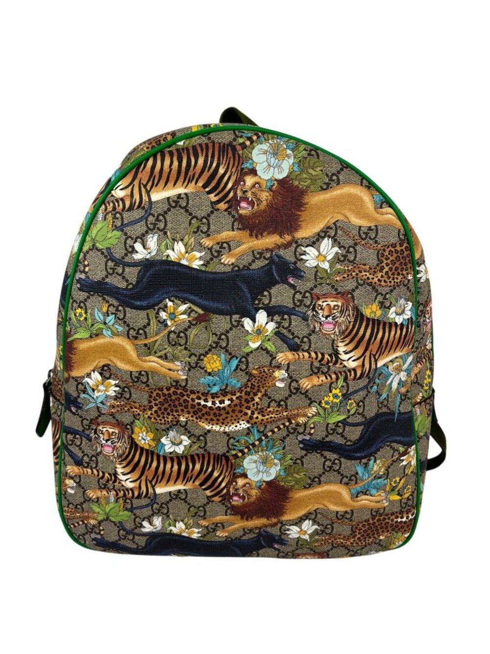 Gucci GG Supreme Feline Childrens Dome Multicolor Backpack